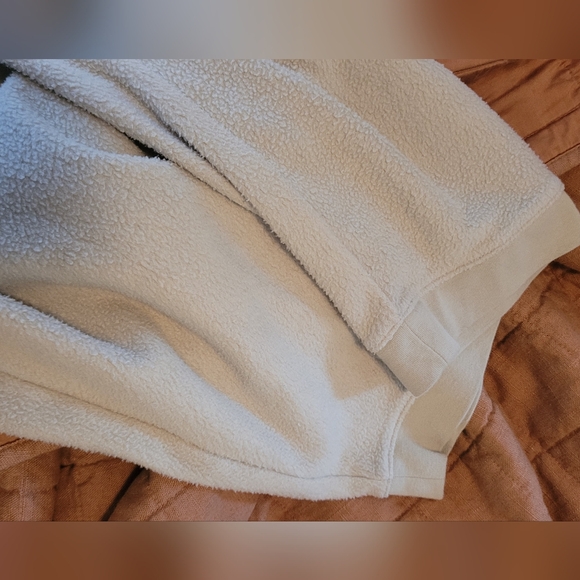 COZY MADEWELL•Resourced•Brushed Side Button Oversized Sweatshirt•Size X-Large - Picture 11 of 11